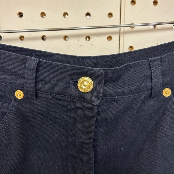 St.John Sport Straight Leg Blue Pants - Picture 4 of 6